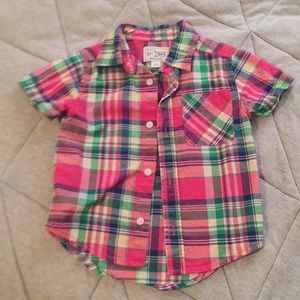 Children’s Place Short Sleeve button up
